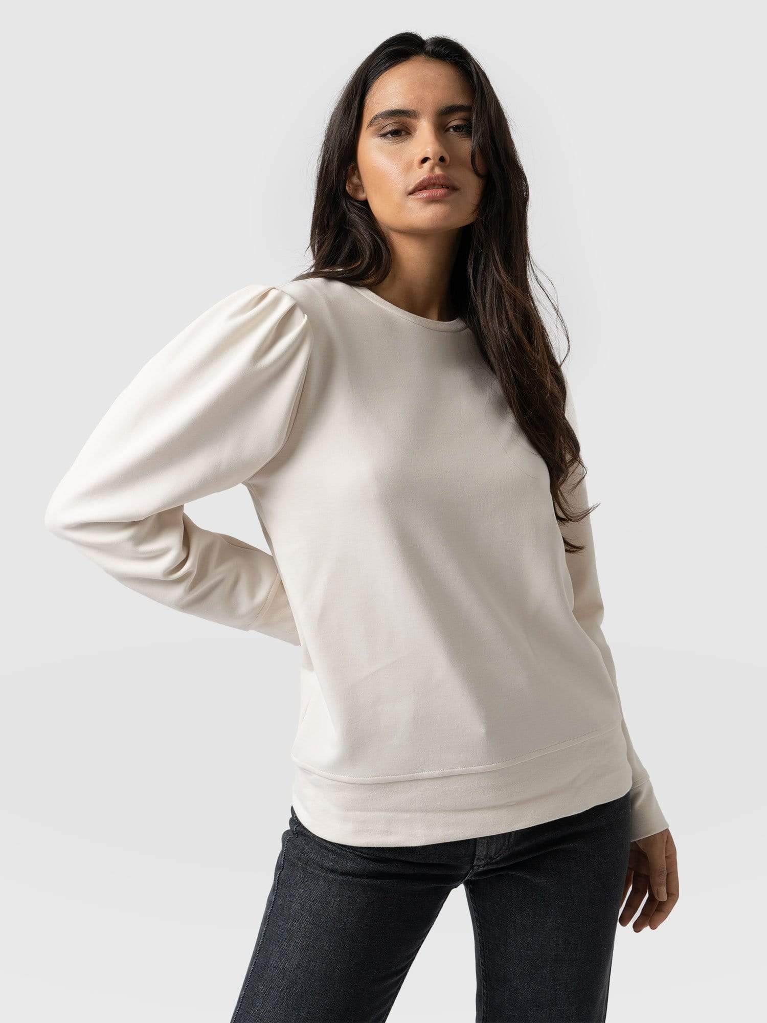 Midnight Sweater Cream - Women's Sweaters | Saint + Sofia® EU